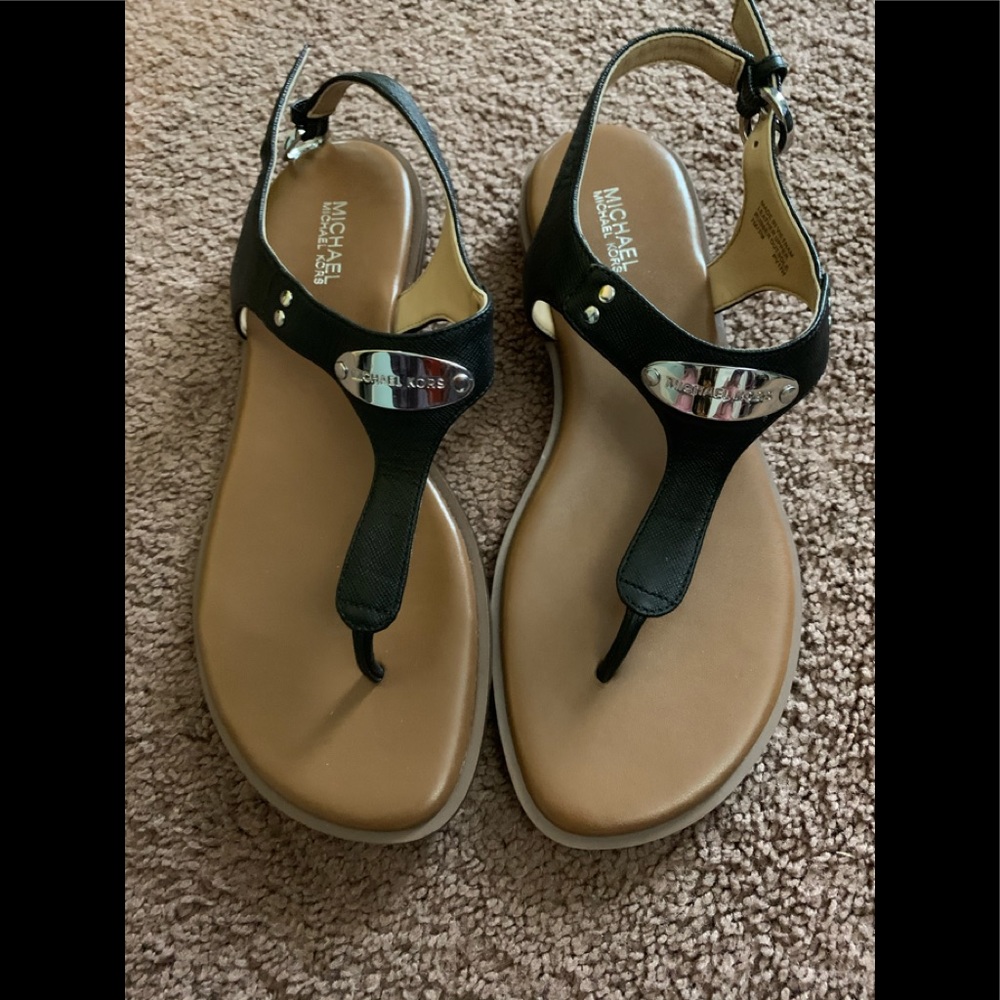 Michael Kors Leather Sandals